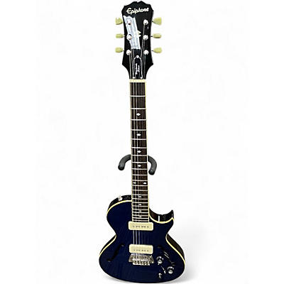 Used Epiphone BLUESHAWK DELUXE Blue Solid Body Electric Guitar