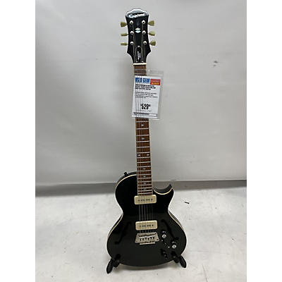 Epiphone Used Epiphone BLUESHAWK DELUXE Trans Black Hollow Body Electric Guitar