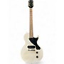 Used Epiphone Billy Joe Armstrong Les Paul Jr White Solid Body Electric Guitar White