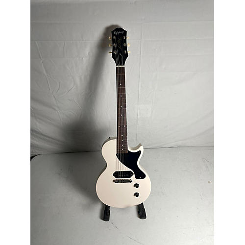 Epiphone Used Epiphone Billy Joe Armstrong Les Paul Junior White Solid Body Electric Guitar White