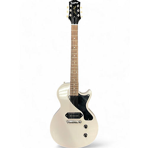 Epiphone Used Epiphone Billy Joe Armstrong Les Paul Junior White Solid Body Electric Guitar White