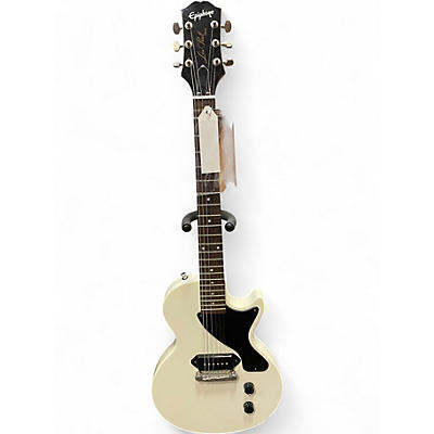Used Epiphone Billy joe Les Paul Junior Alpine White Solid Body Electric Guitar