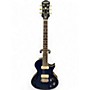 Used Epiphone Blues Hawk Deluxe w p-90's Blue Solid Body Electric Guitar Blue