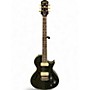 Used Epiphone BluesHawk Deluxe Trans Black Hollow Body Electric Guitar Trans Black