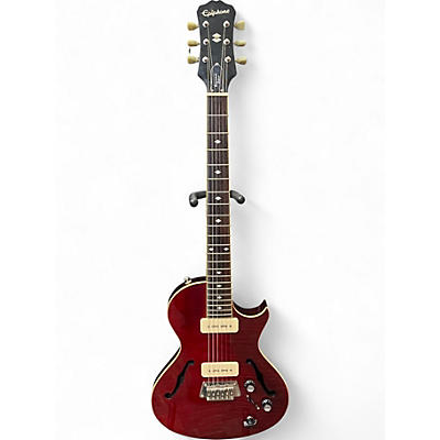 Used Epiphone Blueshawk Deluxe Wine Red Hollow Body Electric Guitar