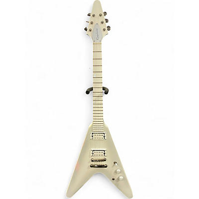 Used Epiphone Brendon Small Snow Falcon Flying V Snow White Solid Body Electric Guitar
