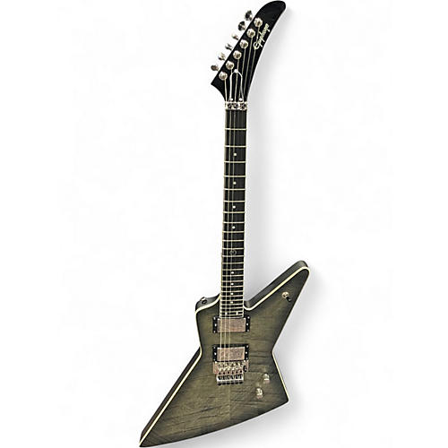 Used Epiphone Brendon Small Thunderhorse Explorer Silverburst Solid Body Electric Guitar Silverburst