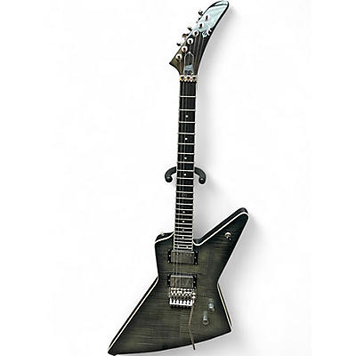 Used Epiphone Brendon Small Thunderhorse Explorer Trans Black Solid Body Electric Guitar