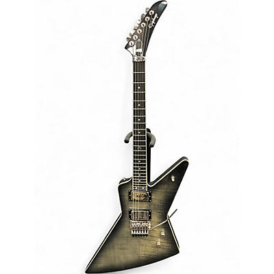 Used Epiphone Brendon Small Thunderhorse Explorer Trans Black Solid Body Electric Guitar