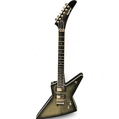 Used Epiphone Brendon Small Thunderhorse Explorer Trans Gray Solid Body Electric Guitar