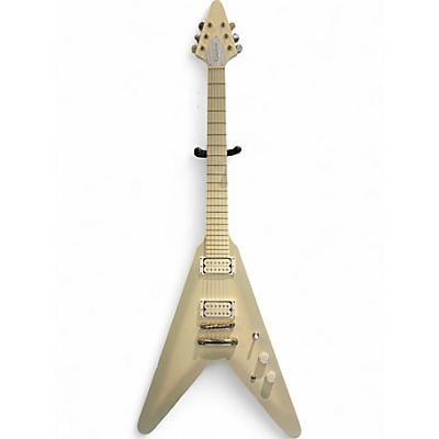 Used Epiphone Brendon Smalls Snow Falcon Flying V White Solid Body Electric Guitar