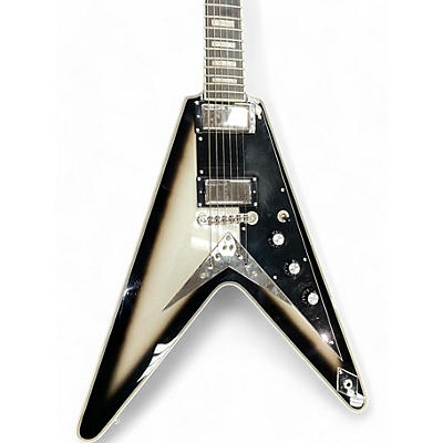 Used Epiphone Brent Hinds Flying V Custom SILVERMIST Solid Body Electric Guitar