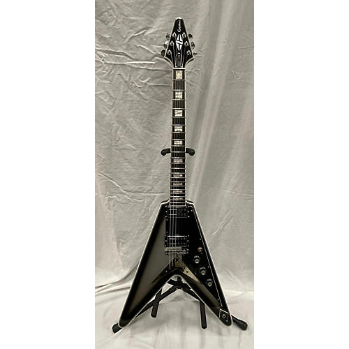 Epiphone Used Epiphone Brent Hinds Flying V Custom Silverburst Solid Body Electric Guitar Silverburst