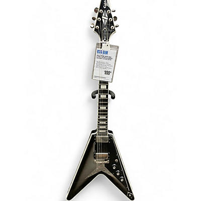 Epiphone Used Epiphone Brent Hinds Flying V Custom Silverburst Solid Body Electric Guitar