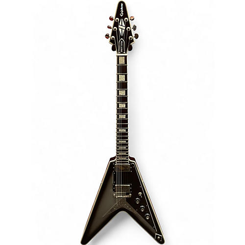 Epiphone Used Epiphone Brent Hinds Flying V Custom Silverburst Solid Body Electric Guitar Silverburst