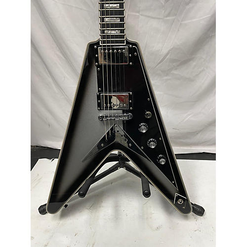 Epiphone Used Epiphone Brett Hinds Flying V Custom Silverburst Solid Body Electric Guitar Silverburst