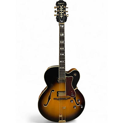 Used Epiphone Broadway 2 Color Sunburst Hollow Body Electric Guitar