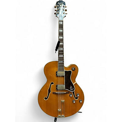 Used Epiphone Broadway Natural Hollow Body Electric Guitar