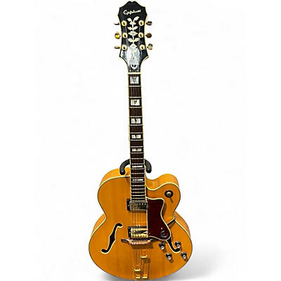 Used Epiphone Broadway Natural Hollow Body Electric Guitar