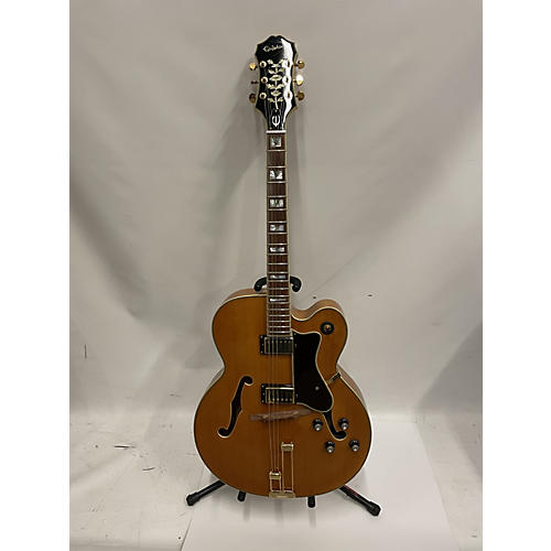 Epiphone Used Epiphone Broadway Vintage Natural Hollow Body Electric Guitar Vintage Natural