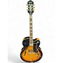 Used Epiphone Broadway Vintage Sunburst Hollow Body Electric Guitar Vintage Sunburst