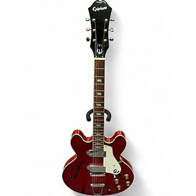 Used Epiphone CASINO CH Cherry Hollow Body Electric Guitar