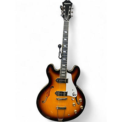 Used Epiphone CASINO VS 2 Color Sunburst Hollow Body Electric Guitar