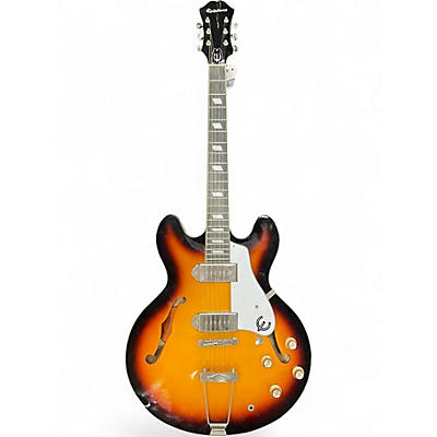 Used Epiphone CASINO VS 3 Color Sunburst Hollow Body Electric Guitar
