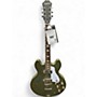 Used Epiphone CASINO WORN OLIVE GREEN Hollow Body Electric Guitar OLIVE GREEN