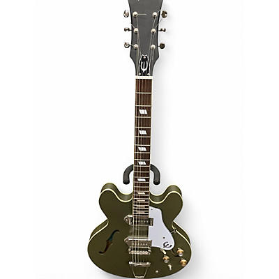 Used Epiphone CASINO WORN Royal Olive Hollow Body Electric Guitar