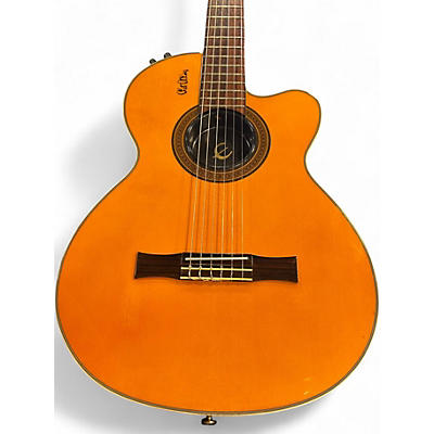 Used Epiphone CHET ATKINS NYLON Natural Classical Acoustic Electric Guitar