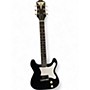 Used Epiphone CORNET Black Solid Body Electric Guitar Black