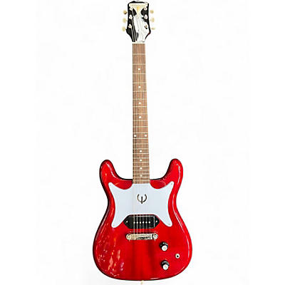 Used Epiphone CORNET Cherry Solid Body Electric Guitar