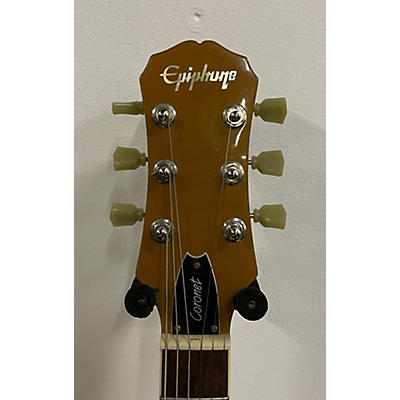 Epiphone Used Epiphone CORONET Metallic Gold Solid Body Electric Guitar