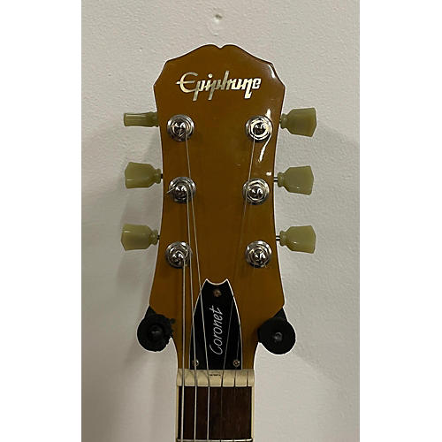 Epiphone Used Epiphone CORONET Metallic Gold Solid Body Electric Guitar Metallic Gold