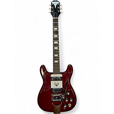Used Epiphone CRESTWOOD CUSTOM Red Solid Body Electric Guitar