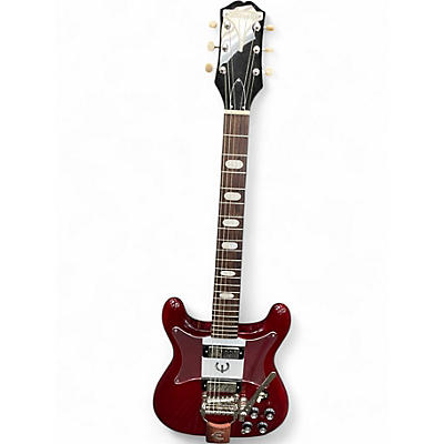 Used Epiphone CRESTWOOD Red Solid Body Electric Guitar