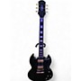 Used Epiphone CUSTOM SG Black Solid Body Electric Guitar Black