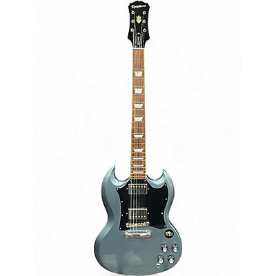 Used Epiphone CUSTOM SG PRO Pelham Blue Solid Body Electric Guitar