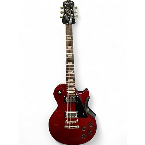 Used Epiphone CUSTOM SHOP LP STUDIO Red Solid Body Electric Guitar Red