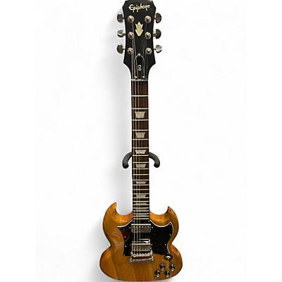 Used Epiphone CUSTOM SHOP SG G400 Natural Solid Body Electric Guitar