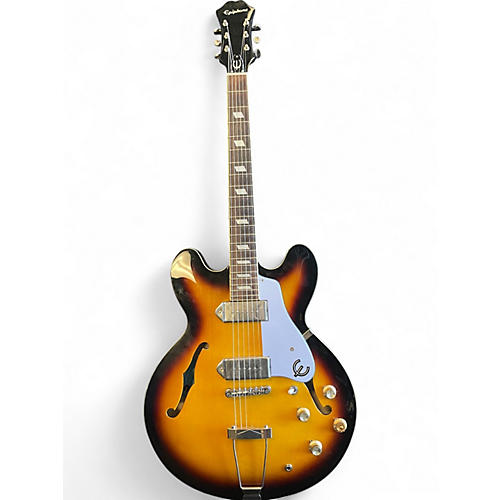 Used Epiphone Casino 2 Color Sunburst Hollow Body Electric Guitar 2 Color Sunburst