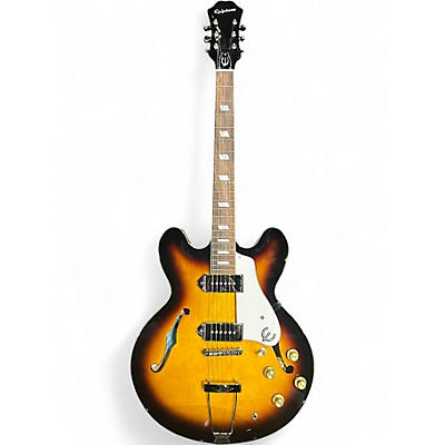 Used Epiphone Casino 2 Color Sunburst Hollow Body Electric Guitar