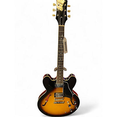 Used Epiphone Casino 3 Color Sunburst Hollow Body Electric Guitar