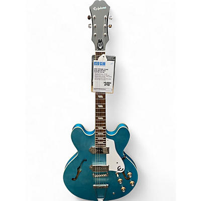 Epiphone Used Epiphone Casino Blue Hollow Body Electric Guitar