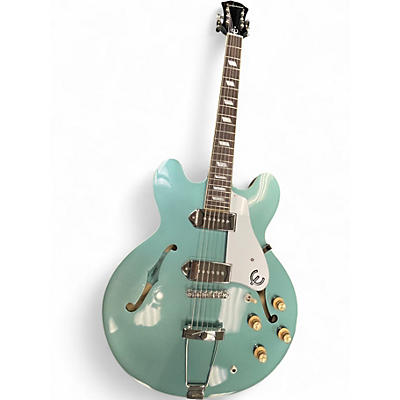 Used Epiphone Casino Blue Hollow Body Electric Guitar