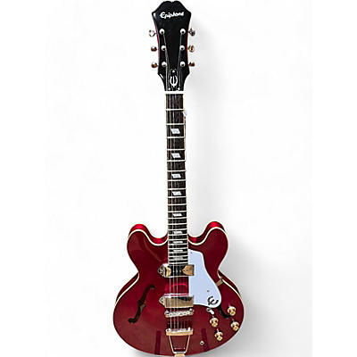 Epiphone Used Epiphone Casino Cherry Hollow Body Electric Guitar