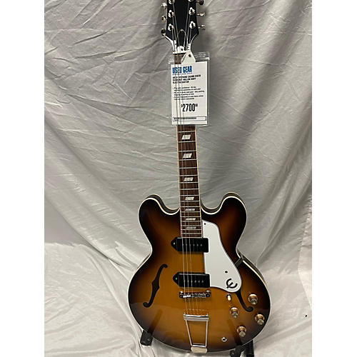 Epiphone Used Epiphone Casino ESECK Sunburst Hollow Body Electric Guitar Sunburst