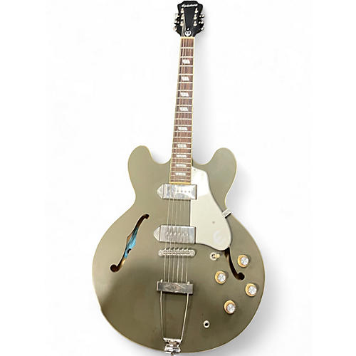 Used Epiphone Casino Green Hollow Body Electric Guitar Green