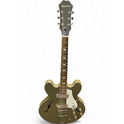 Used Epiphone Casino Green Hollow Body Electric Guitar
